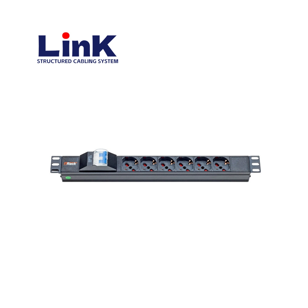 PDU Cabinet Socket Air Open Protection 6 8-Bit Plug Row Industrial Engineering Plug Board