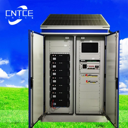 Rack Outdoor Telecom Power Gabinete IP55 IP65 de 19 pulgadas con aire acondicionado